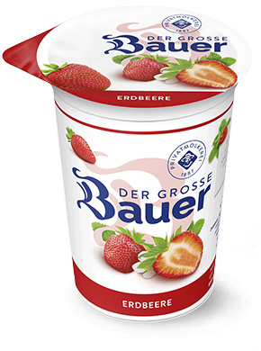 bauer natur joghurt trinkjoghurt 250g teaser erdbeere v2