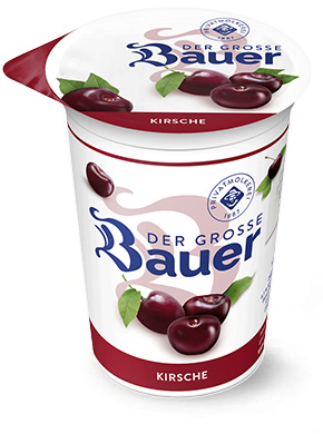 bauer natur joghurt trinkjoghurt 250g teaser kirsche