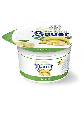 bauer natur joghurt trinkjoghurt banane