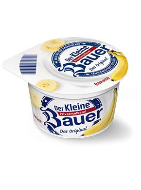 bauer natur joghurt trinkjoghurt banane