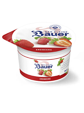 bauer natur joghurt trinkjoghurt erdbeere