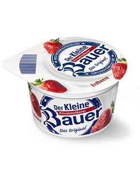 bauer natur joghurt trinkjoghurt erdbeere