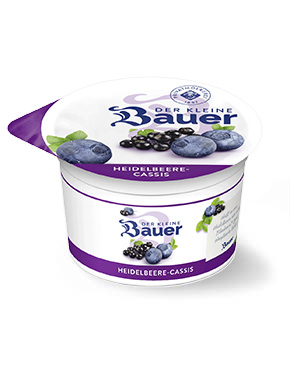 bauer natur joghurt trinkjoghurt heidelbeere cassis