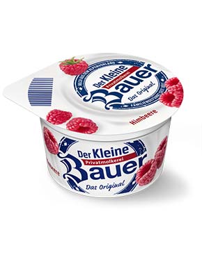bauer natur joghurt trinkjoghurt himbeere