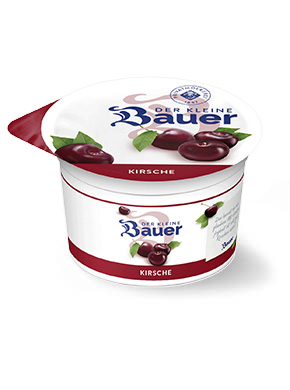 bauer natur joghurt trinkjoghurt kirsche