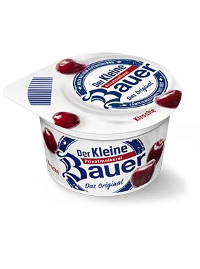 bauer natur joghurt trinkjoghurt kirsche