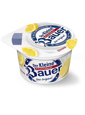 bauer natur joghurt trinkjoghurt zitrone