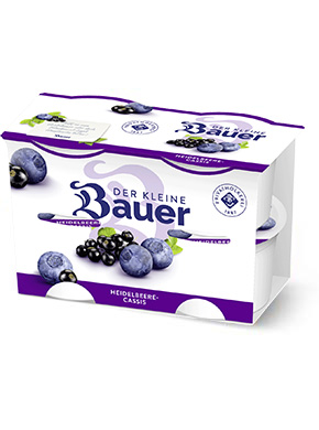 bauer natur joghurt trinkjoghurt heidelbeere cassis low