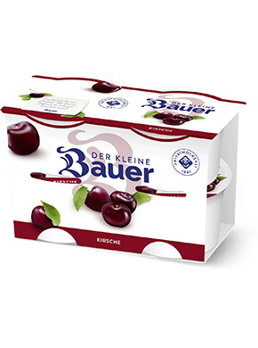 bauer natur joghurt trinkjoghurt kirsche