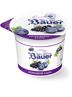 bauer natur joghurt trinkjoghurt heidelbeer cassis frucht