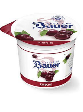 bauer natur joghurt trinkjoghurt kirsche