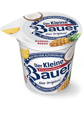 bauer natur joghurt 150g ananas kokos teaser