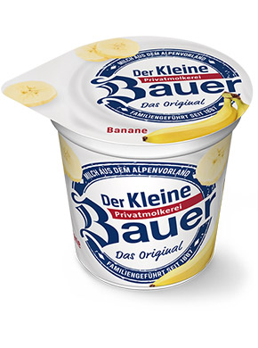 bauer natur joghurt 150g banane teaser