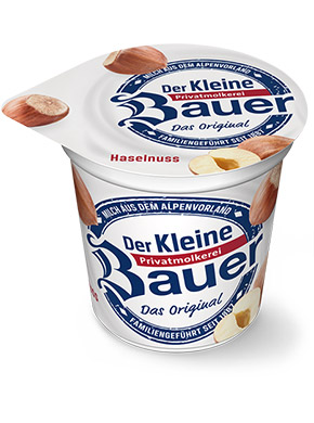 bauer natur joghurt 150g haselnuss teaser