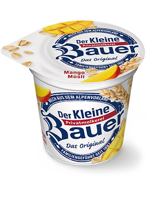 bauer natur joghurt 150g mango muesli teaser
