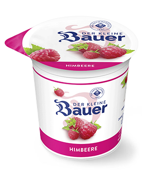 bauer natur joghurt 150g teaser himbeere