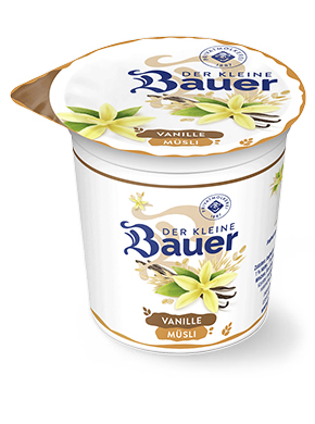 bauer natur joghurt 150g teaser muesli vanille
