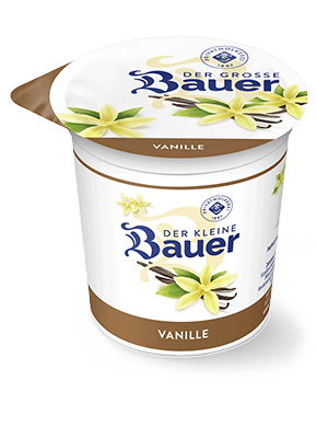 bauer natur joghurt 150g teaser vanille