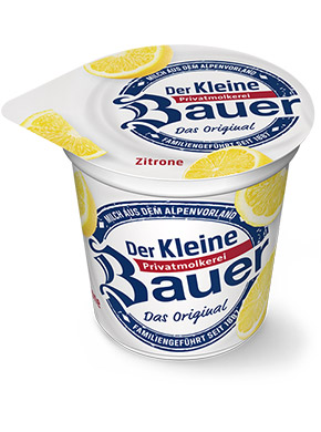 bauer natur joghurt 150g zitrone teaser