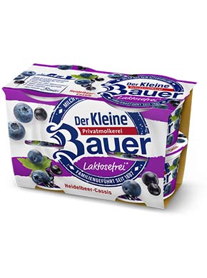 bauer natur joghurt trinkjoghurt heidelbeer cassis laktosefrei