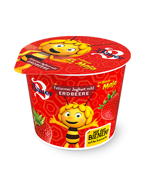 bauer biene maja 125g erdbeere teaser