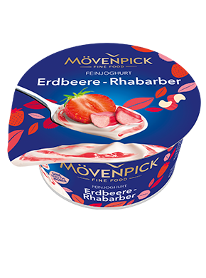 bauer natur unsere markenpartner moevenpick feinjoghurt erdbeere rhabarber