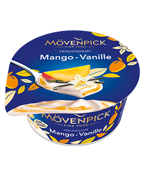bauer natur unsere markenpartner moevenpick feinjoghurt mango vanille