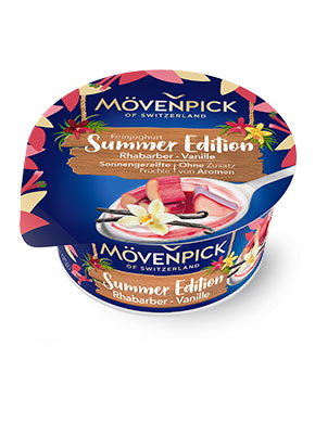 bauer natur unsere markenpartner moevenpick feinjoghurt summer edition rhabarber vanille