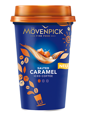 moevenpick salted caramel iced coffee product teaser