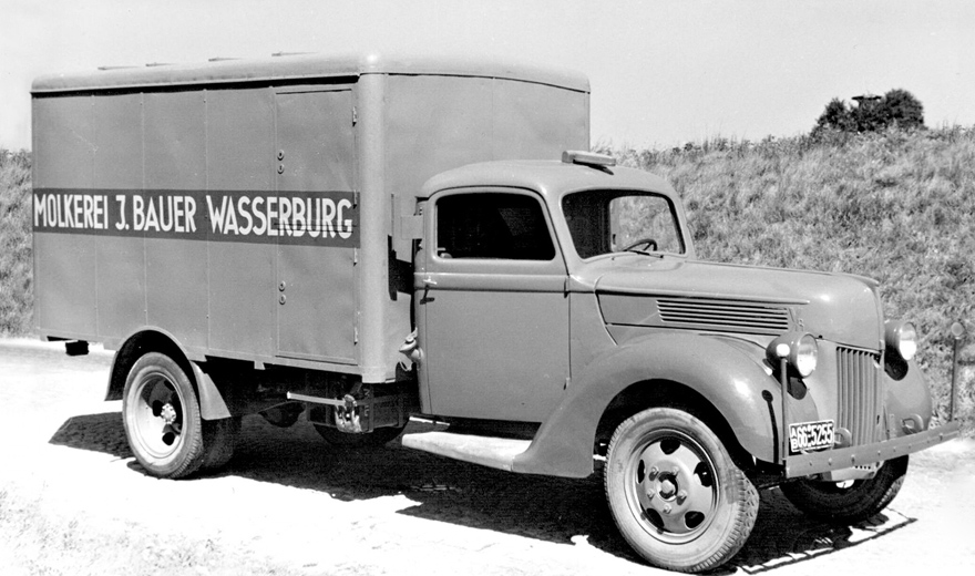 bauer natur unternehmen historie und meilensteine lkw