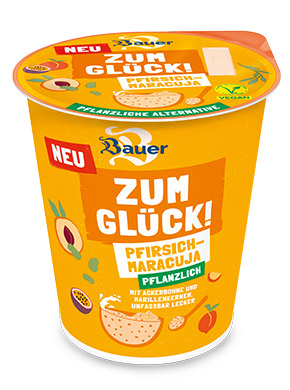 bauer natur teaser zum glueck joghurt pfirsich maracuja