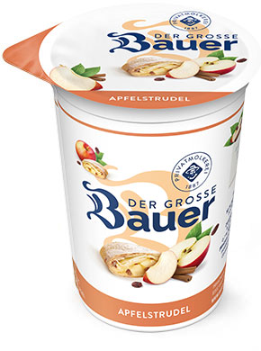 bauer natur joghurt trinkjoghurt 250g teaser apfelstrudel teaser neu