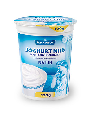 bauer natur joghurt trinkjoghurt seraphos griechisch 500g low